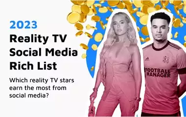 Reality TV Social Media Rich List 2023