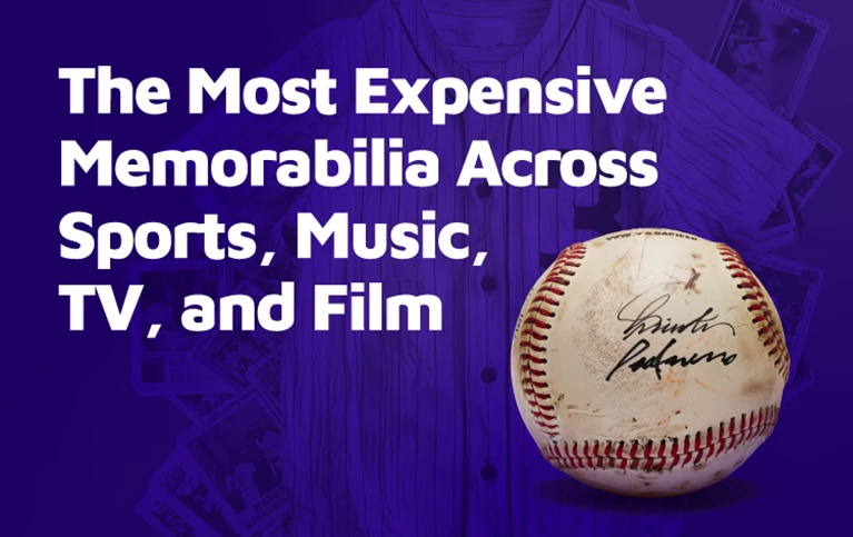 The Most Expensive Memorabilia Across Sports, Music, TV, and Film
