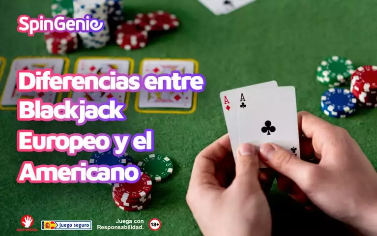 diferencias blackjack europeo americano