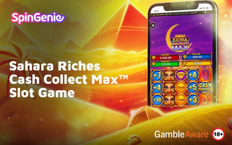 Sahara Riches Cash Collect Max™ Slot Game