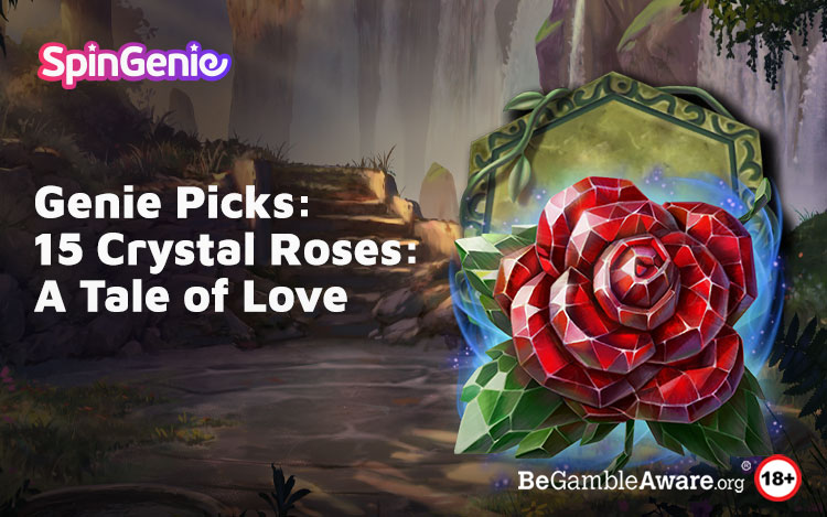 15 Crystal Roses A Tale of Love