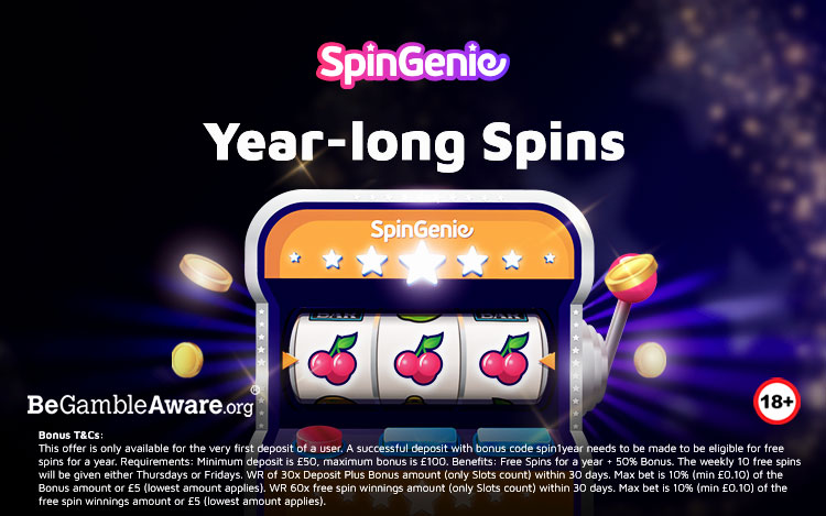 A Year of Spins Promo from SpinGenie