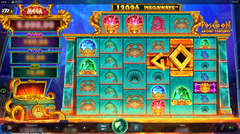 Ancient Fortunes Poseidon Megaways Slot