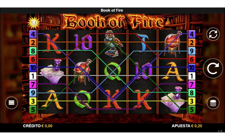 Book of Fire Slot Online