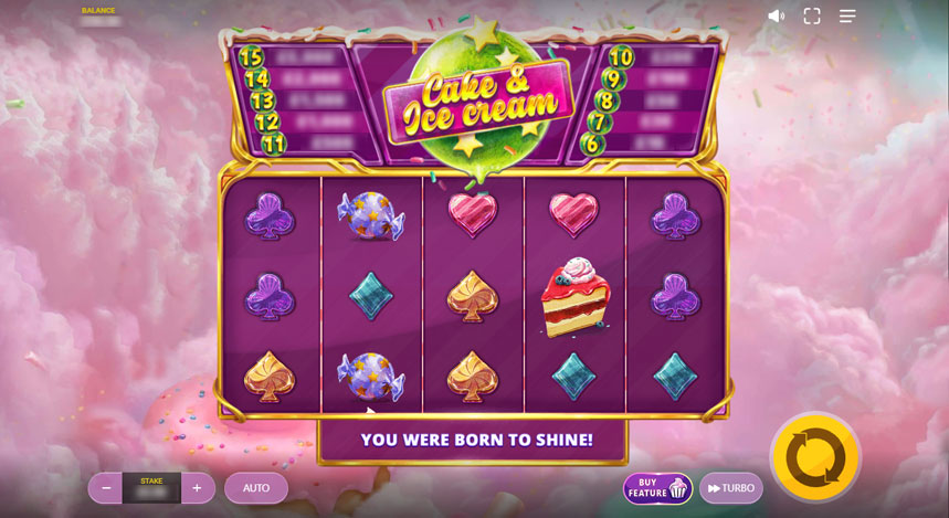 Cake and Ice Cream Slot