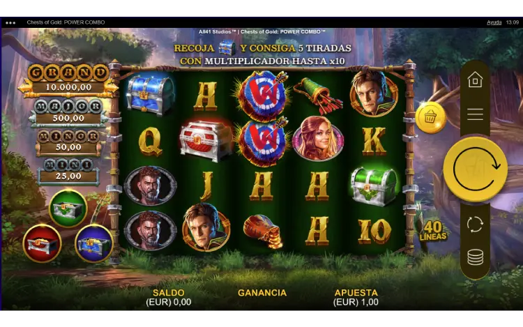 Chests of Gold Power Combo Slot Online