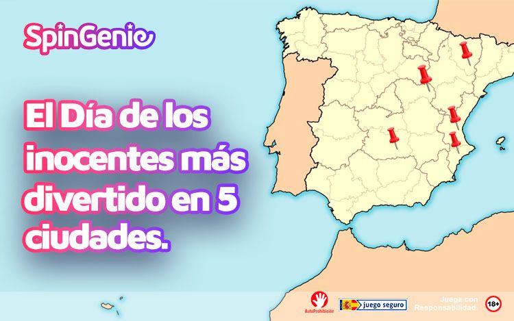 El Dia de los Inocentes Mas Divertido en 5 Ciudades