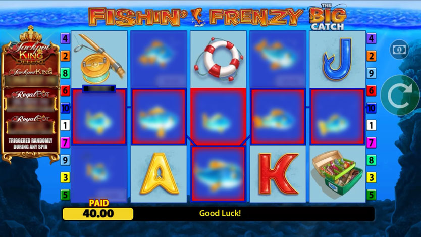 Fishin Frenzy Big Catch JPK Slot