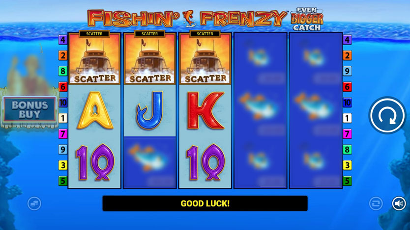 Fishin Frenzy Even Bigger Catch Jackpot King Slot