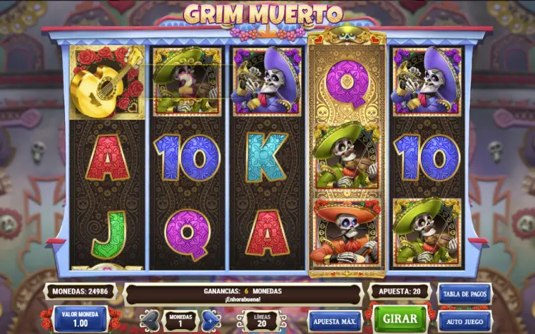 Grim Muerto Slot Online
