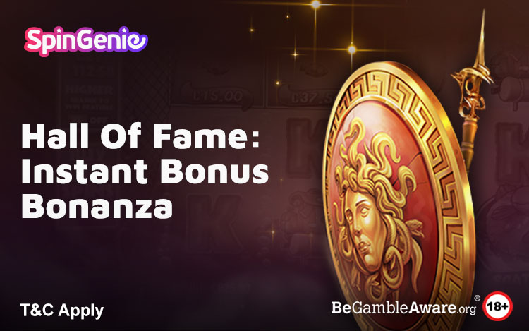 Hall of Fame Instant Bonus Bonanza Promo