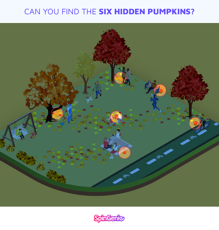 Hidden Pumpkins Answer