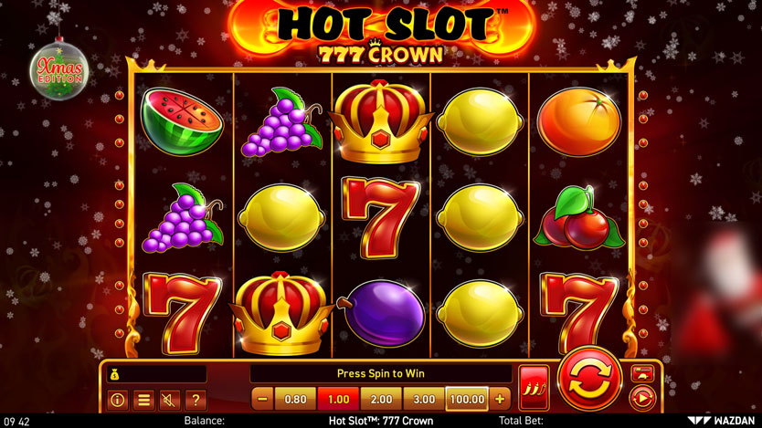 Hot Slot 777 Crown Xmas Edition Slot