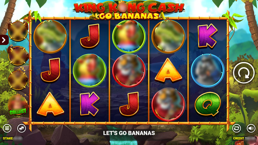 King Kong Cash Go Bananas Jackpot King Slot