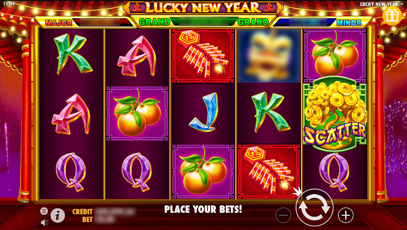 Lucky New Year Slot Gameplay