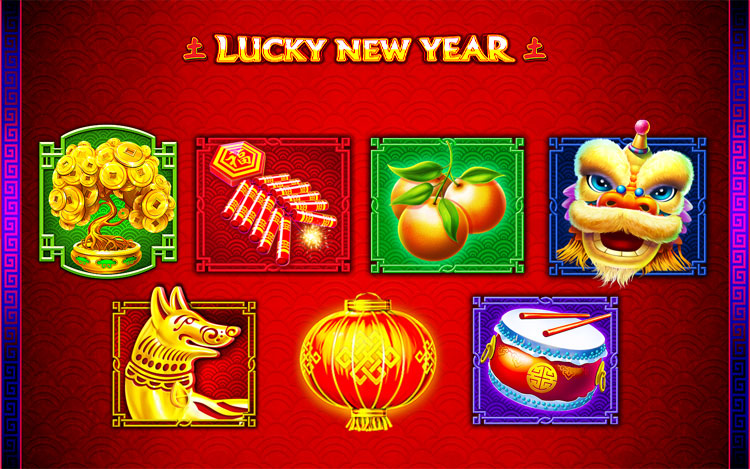 Lucky New Year Slot Symbols