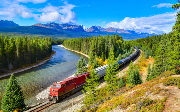 Most Scenic Train Rides Canada