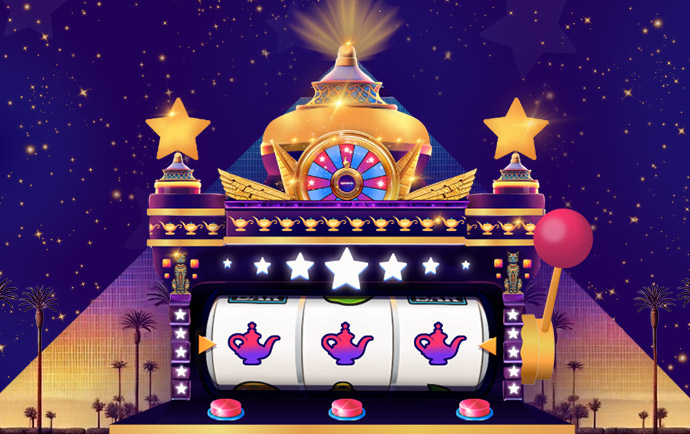 PLAY SPIN GENIE QUEST, GET FREE SPINS +  A CHANCE TO WIN A VEGAS TRIP OR £5,000 CASH!