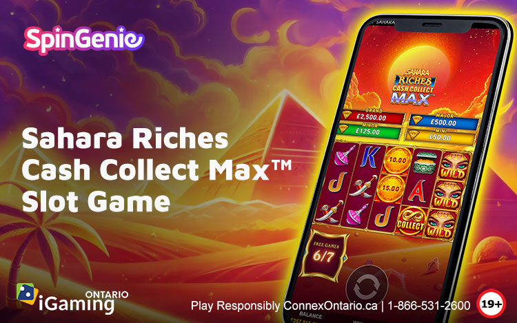 Sahara Riches Cash Collect Max™ Slot Game