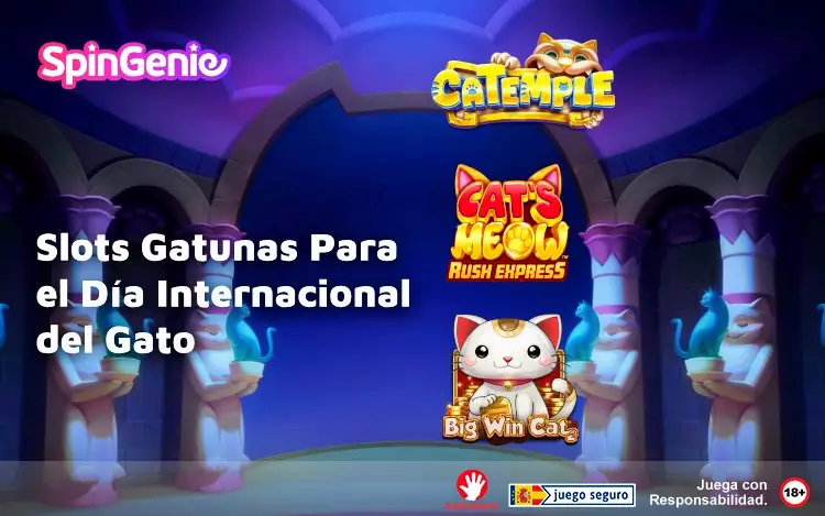 Slots Gatunas Para El Dia Internacional del Gato