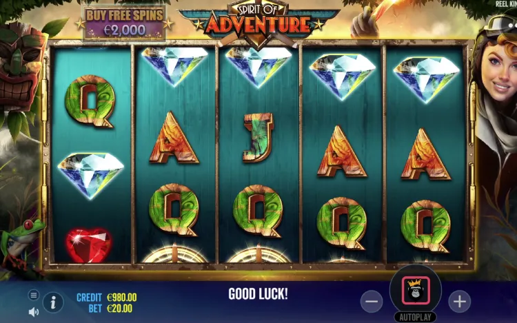 Spirit of Adventure Slot Online