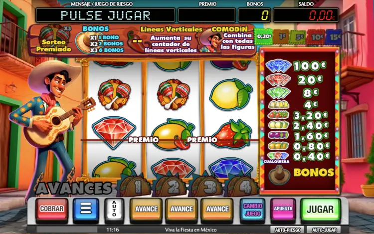 Viva La Fiesta en Mexico Slot Online