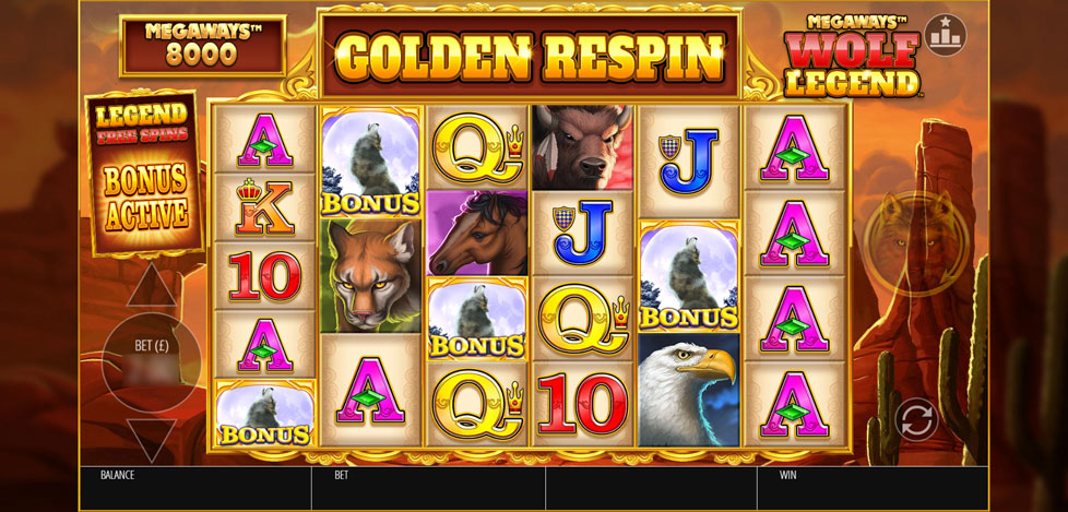Wolf Legend Megaways Slot