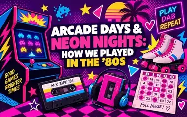 Arcade Days & Neon Nights: How We Played in the '80s