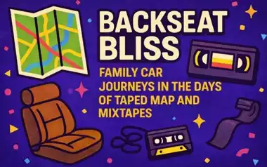 Backseat Bliss: Family Car Journeys In the Days of Taped Maps And Mixtapes
