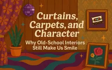 Curtains, Carpets, and Character: Why Old-School Interiors Still Make Us Smile