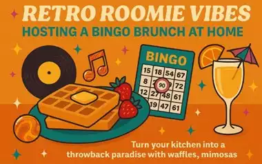 Retro Roomie Vibes: Hosting A Bingo Brunch At Home