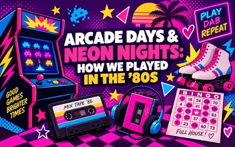 Arcade Days & Neon Nights: How We Played in the '80s