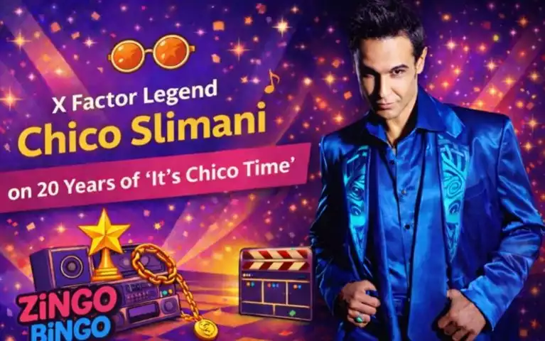 X Factor legend Chico Slimani On 20 Years Of ‘Its Chico Time’