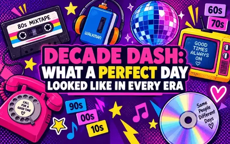 Decade Dash: What a Perfect Day Looked Like in Every Era