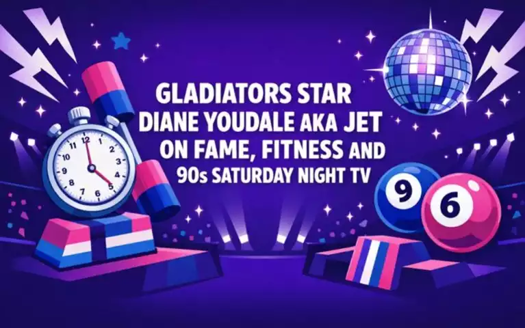 Gladiators Star Diane Youdale AKA Jet On Fame, Fitness And 90s Saturday Night TV