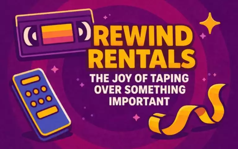 Rewind Rentals: The Joy Of Taping Over Something Important