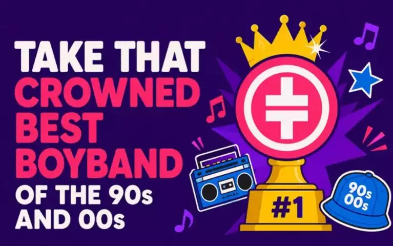 Take That Crowned Best Boyband Of The 90s And Noughties 