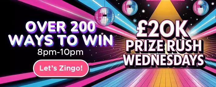 £20k Prize Rush Wednesdays