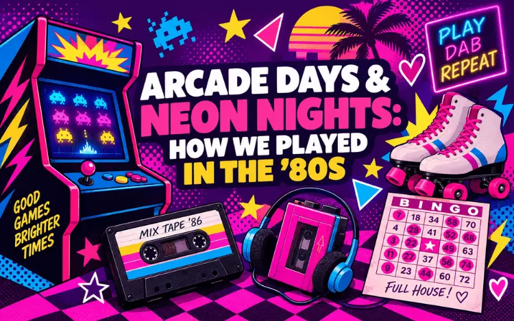 Arcade Days & Neon Nights: How We Played in the '80s