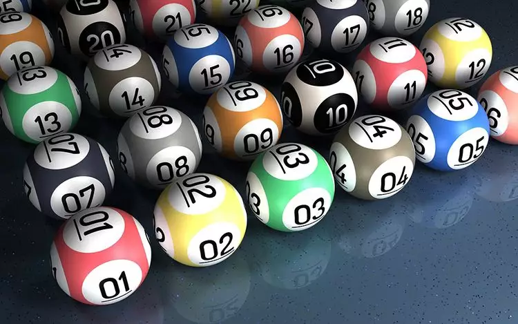 Cluster of Bingo Balls