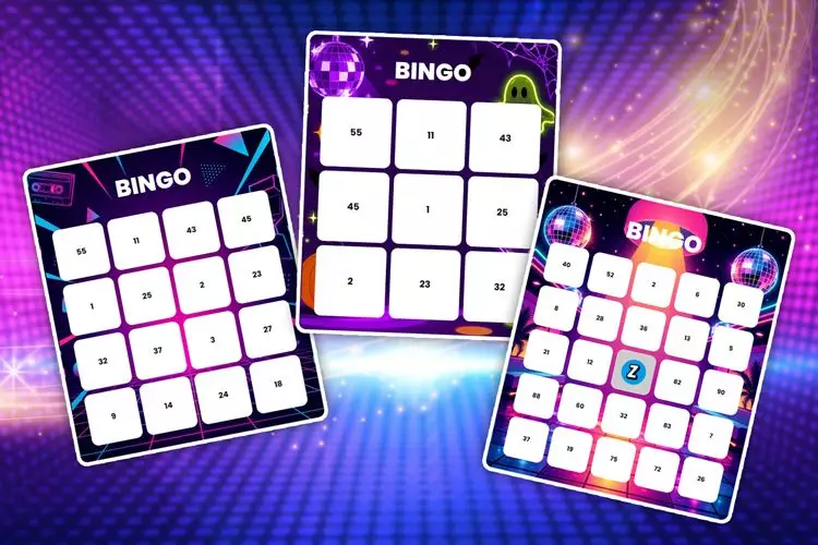 Bingo Card Sample Images