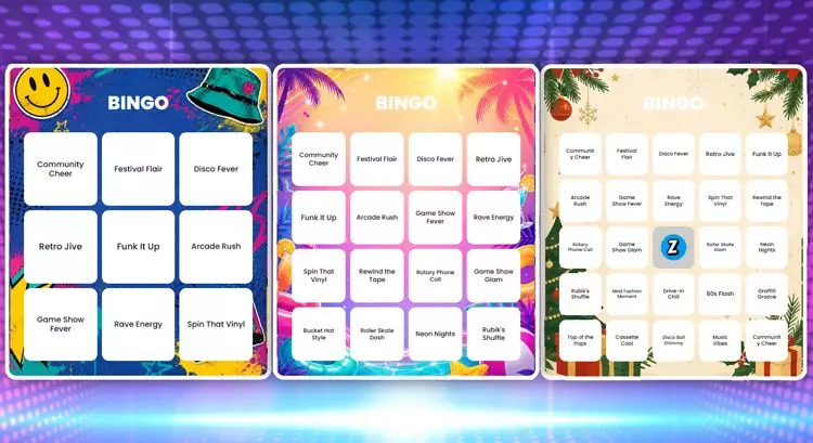 Different-bingo-card-layouts