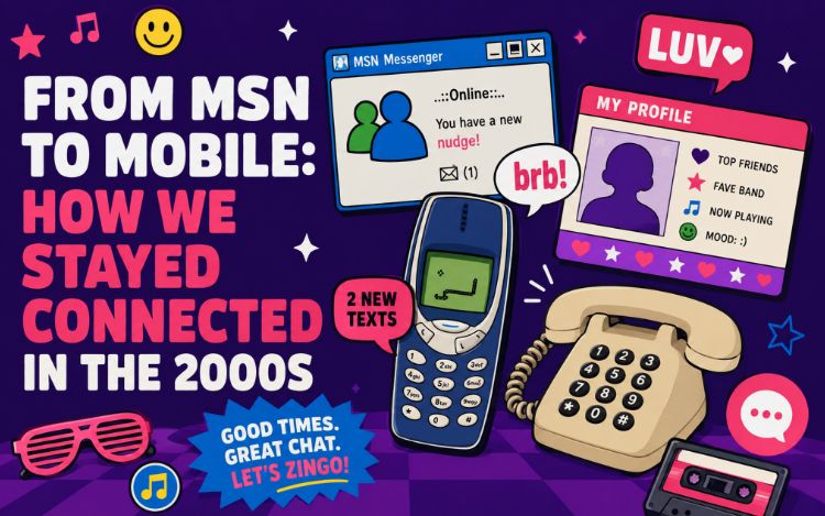 From MSN To Mobile: How We Stayed Connected In The 2000s