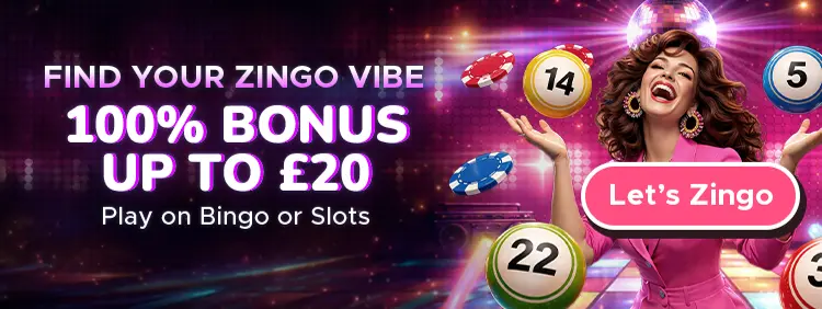 First Deposit Doubled: 100% Bonus on Bingo or Slots - your choice!