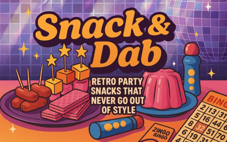 Snack & Dab: Retro Party Snacks That Never Go Out of Style