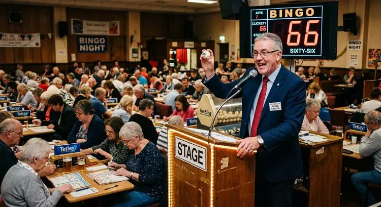Traditional-UK-bingo-caller-announcing-number