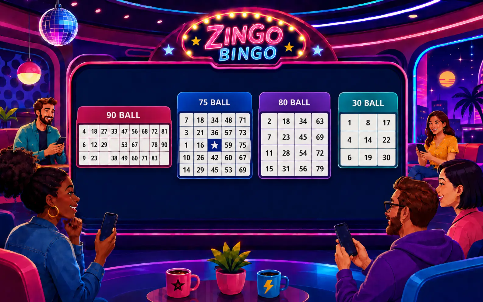 Online Bingo Room Types Hero Banner