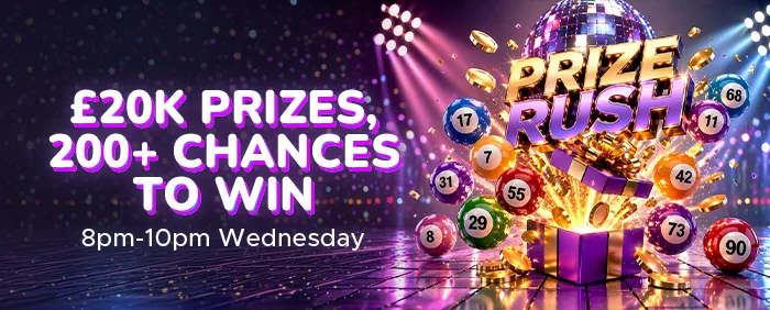 £80k winnings & 900+ chances to win - it’s Prize Rush time!