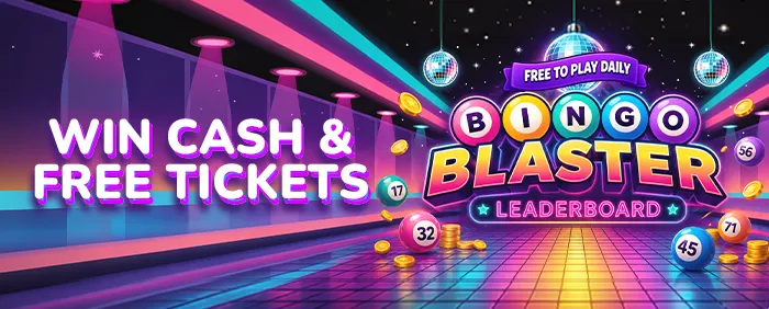 Play Free Daily Bingo Blaster Game For Cash Prizes and Free Bingo