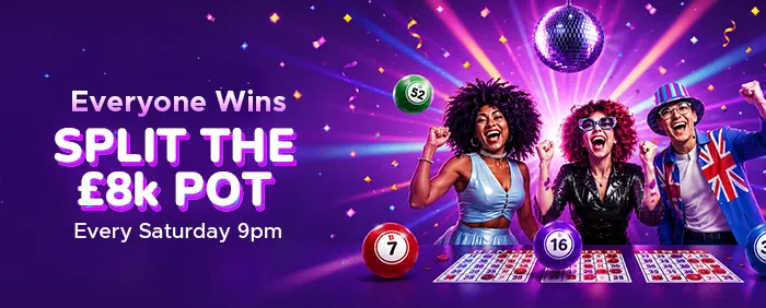 Saturday Shared Prize Pool – Everyone Wins a Share of £8,500